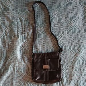 Stylish Black Leather Crossbody Bag